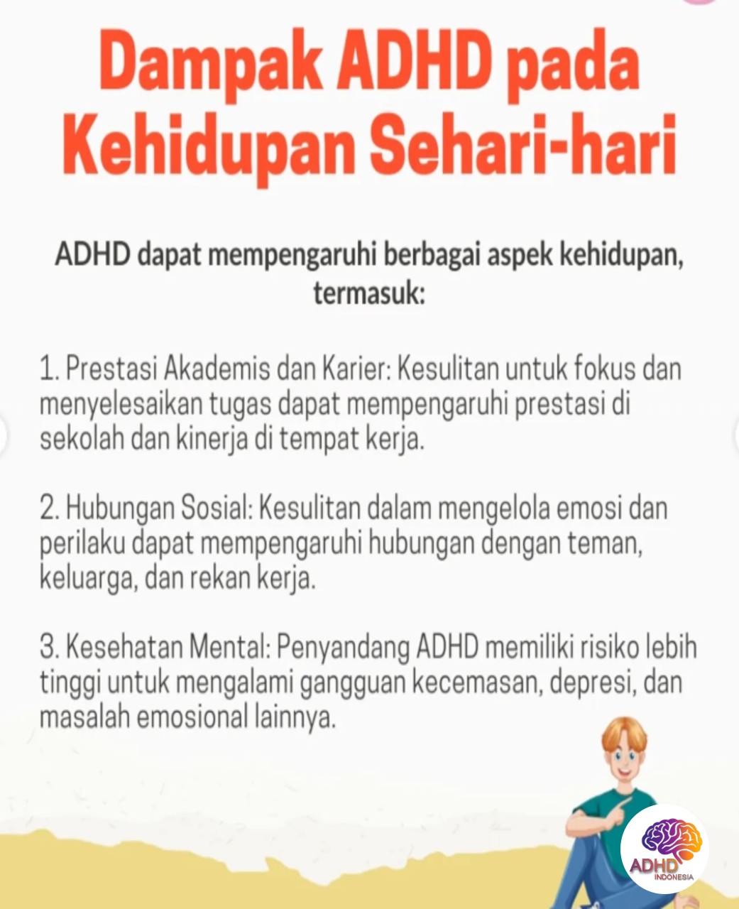 ADHD dan Hubungan Sosial Anak di Lingkungan Sekolah di Kabupaten Bengkulu Selatan